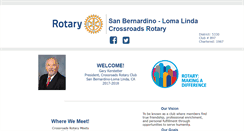 Desktop Screenshot of crossroadsrotary.net